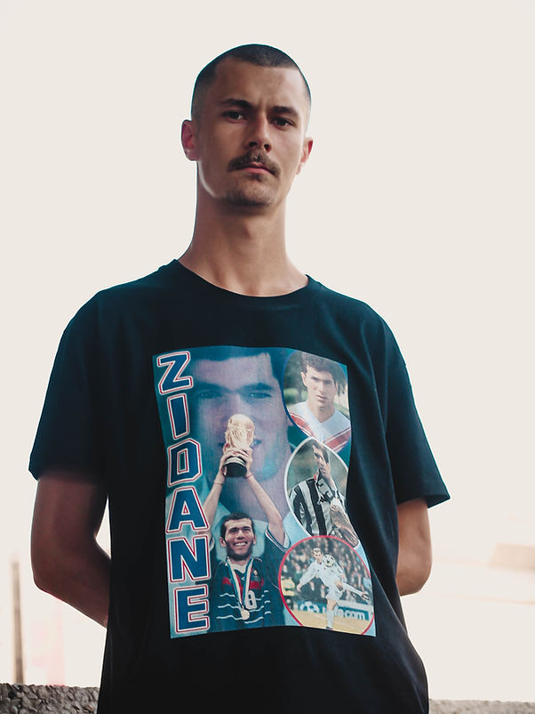 Zidane Zizou vintage tee